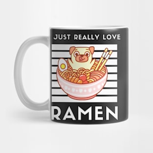 Kawaii Cute Anime Shiba Inu Dog Otaku Japanese Ramen Noodles Mug